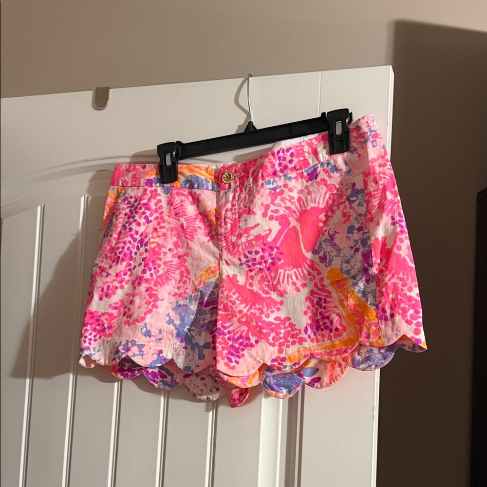 Lilly Pulitzer Pink and Purple Shorts